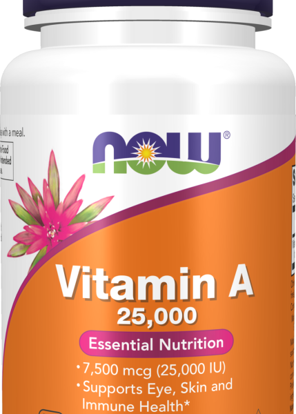 Vitamin A  7500mcg 25,000IU 100softgels