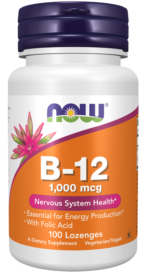 0466_v6 Vitamin B-12 1000 mcg Lozenges - Image 1