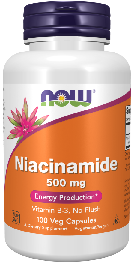 0478_mainimage Niacinamide (B-3) 500mg 100Capsules - Image 1
