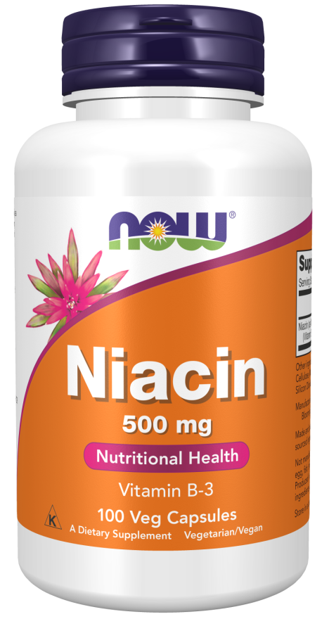 0481_mainimage Niacin 500mg 100Capsules - Image 1
