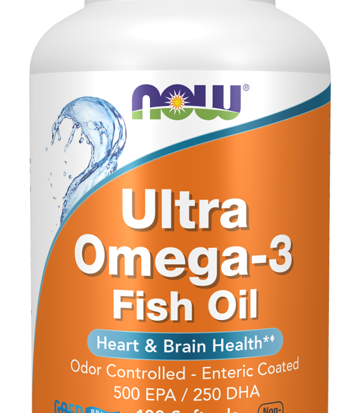 Ultra Omega-3 Fish Oil (Bovine Gelatin) Softgels
