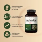 Berberine Supplement 1,500mg 240Capsules - Image 3