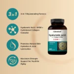 Hyaluronic Acid with MSM & Collagen, 2000mg, 240Capsules - Image 2
