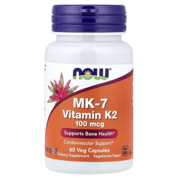 Mk7 vitamin k2 100MCG 60capsules