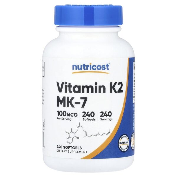 Vitamin K2 MK7 100MCG 240softgels