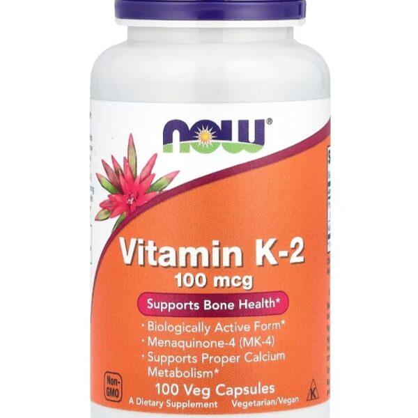 Vitamin K2 100MCG 100capsules