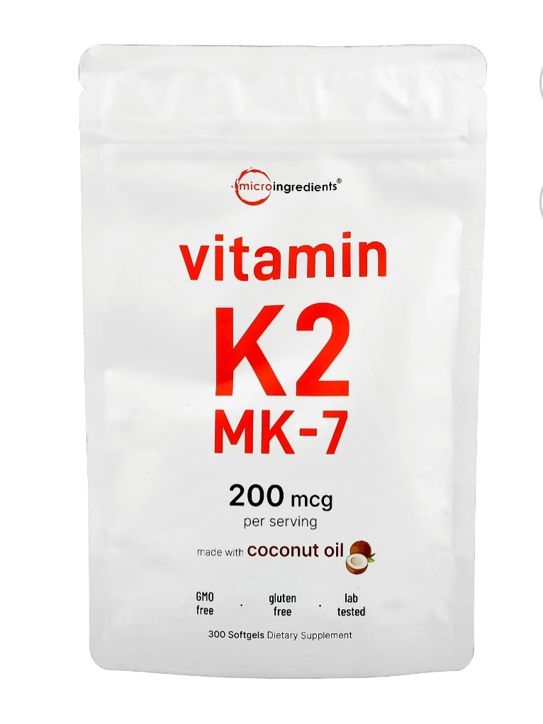 IMG-20260611-WA0045 Vitamin K2 MK7 200MCG 300sogtgels - Image 1