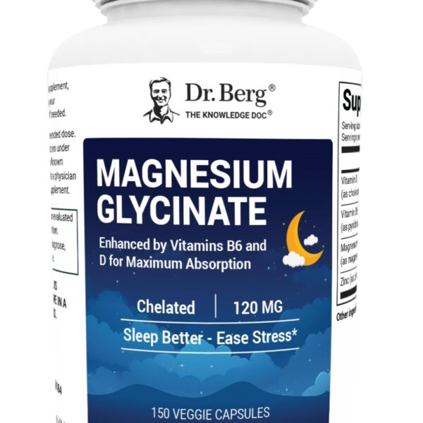 MAGNESIUM GLYCINATE 120MG 150capsules
