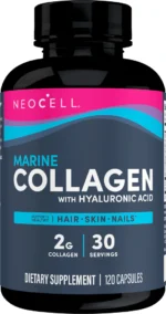 Marine Collagen Type 1 and 3 and Hyaluronic Acid 120Capsules