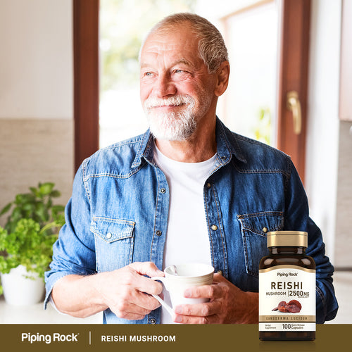 Reishi Mushroom, 2500 mg, 100Capsules - Image 7