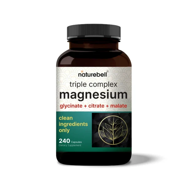 Triple Complex Magnesium Supplement, 240 Capsules