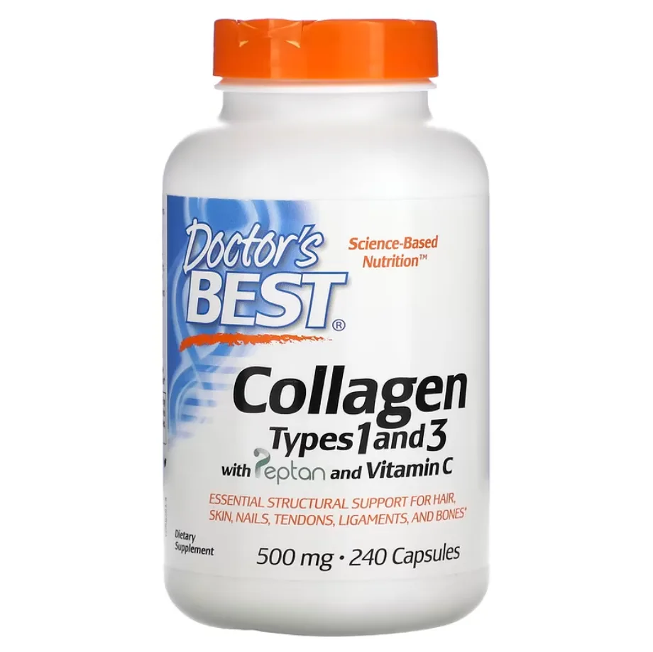 doctor-best-collagen-240cap.png Collagen Type1&3 500mg 240capsules - Image 1