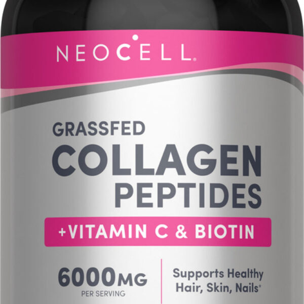Collagen Peptides +Vitamin C &Biotin 6000 mg 270 Caplets