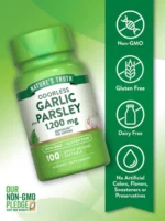 Odorless Garlic and Parsley 100Softgels - Image 3