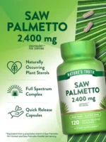 Saw Palmetto Extract 120Count - Image 4