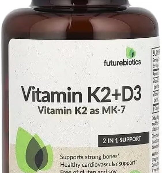 Vitamin K2+D3 K2 as MK7 120capsules