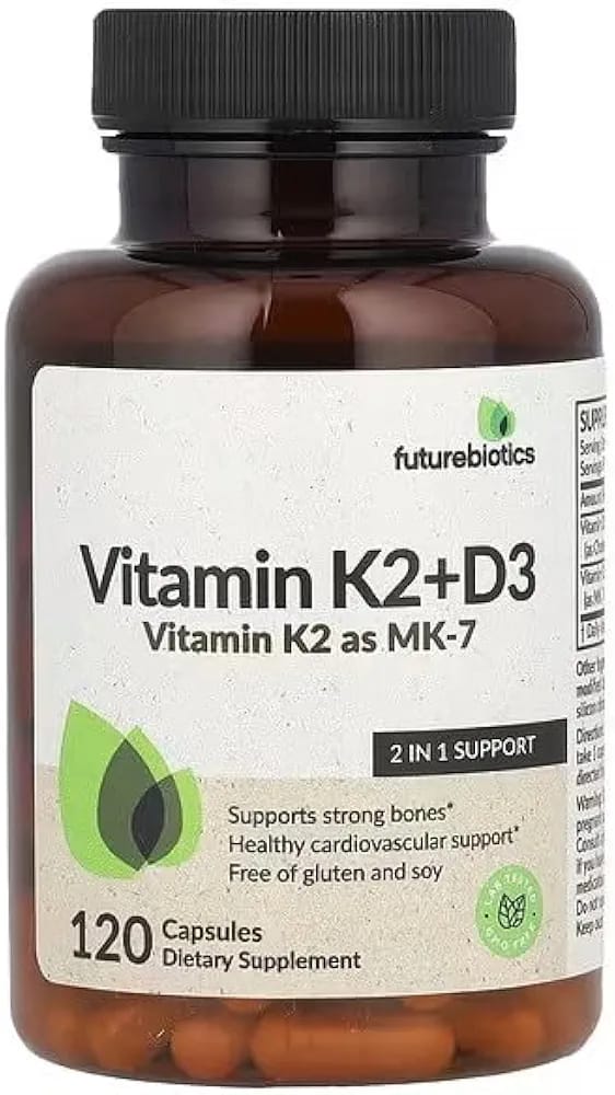 inbound2444328782750777552 Vitamin K2+D3 K2 as MK7 120capsules - Image 1