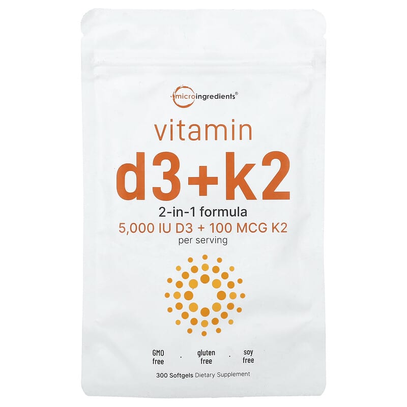 inbound6121815796153955893 D3+k2 5000IU 100MCG 300softgels - Image 1