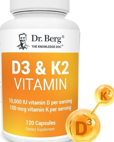 D3+K2 10,000IU 100mcg  120capsules