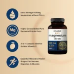 Magnesium Citrate 500mg  240Capsules - Image 3