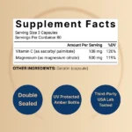 Magnesium Citrate 500mg  240Capsules - Image 4