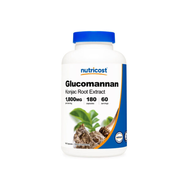 Nutricost Glucomannan 1,800mg 180Capsules
