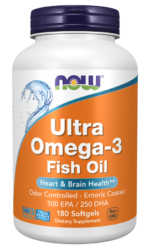 Ultra Omega-3 Fish Oil (Bovine Gelatin) 180Softgels - Image 4