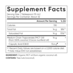 MCT C8 Oil Organic - 16oz - Image 3
