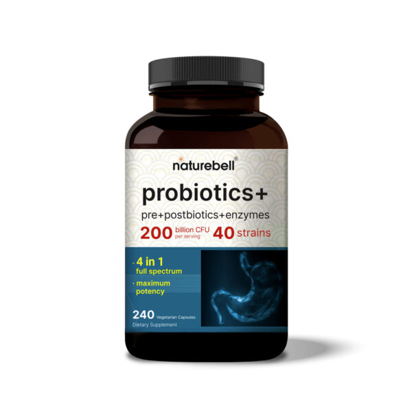 Probiotics 200 Billion CFU Per Serving, 240Capsules