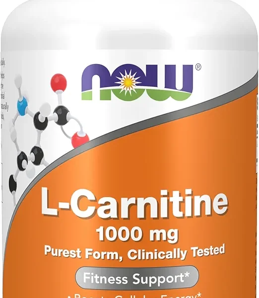 L-Carnitine 1,000mg, Purest Form, Amino Acid, Fitness Support*, 50Tablets