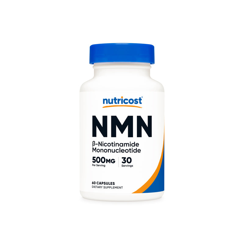 NTC_NMN_250MGX2_60CAP_150CCCOMPAX_Front_Square_800x Nutricost NMN 500mg 60Capsules - Image 1